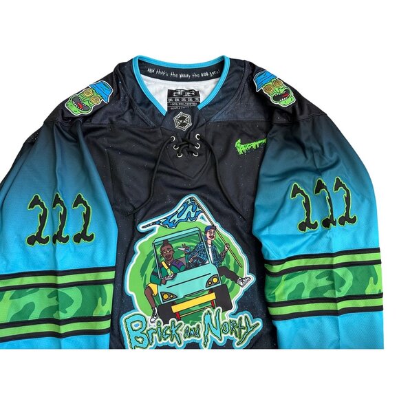 Rick & Morty Hockey Jersey by Elev808Designs Limited Edition - Picture 6 of 10